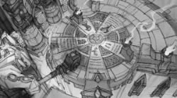 Summoners Rift Blue Base Concept Art (6) League of Legends Artwork Wallpaper lol