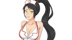Nurse Akali by Noburuu League of Legends Artwork Wallpaper lol
