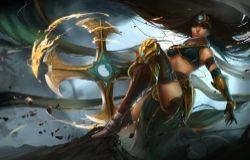 Sivir by Harpiya HD Wallpaper Fan Art Artwork League of Legends lol