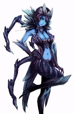 Death Blossom Elise by RelaxJon HD Wallpaper Fan Art Artwork League of Legends lol (2)
