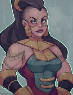 Illaoi by 5-ish HD Wallpaper Fan Art Artwork League of Legends lol