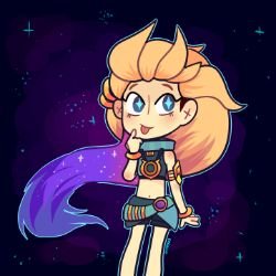 Chibi Zoe by amatey HD 4k Wallpaper Background Fan Art Artwork League of Legends lol