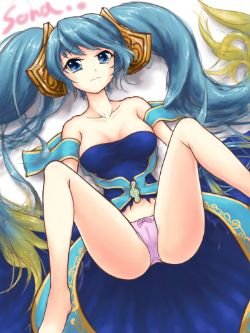 Sona by 奈瀨東城 HD Wallpaper Fan Art Artwork League of Legends lol