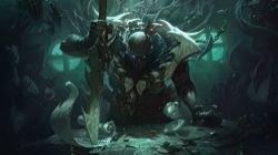 Classic Pyke Splash Art 4k HD Wallpaper Background Official Art Artwork League of Legends lol