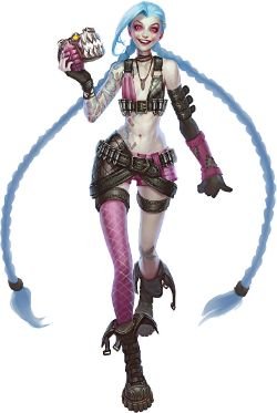 Jinx Concept Art (5) League of Legends Artwork Wallpaper lol