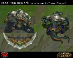 Renekton VU Concept by Yideth League of Legends Artwork Wallpaper lol (2)