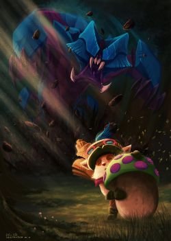 Rek'Sai & Teemo by Artylay HD Wallpaper Fan Artwork League of Legends lol