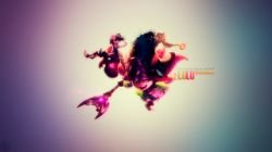 Dragon Trainer Lulu by Paulikaiser (2) HD Wallpaper Fan Art Artwork League of Legends lol