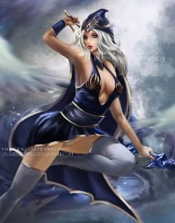 Ashe by JackieFelix HD Wallpaper Fan Art Artwork League of Legends lol HD Wallpaper Fan Art Artwork League of Legends lol