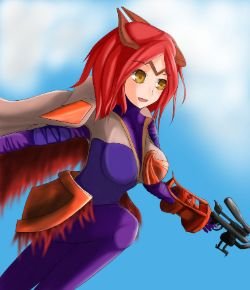 Phoenix Quinn by James League of Legends Artwork Wallpaper lol