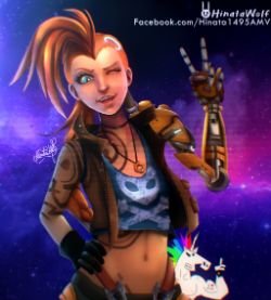Odyssey Jinx by Hinata1495 HD Wallpaper Background Fan Art Artwork League of Legends lol