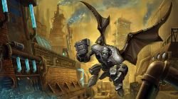 Hextech Galio Splash Art League of Legends Artwork Wallpaper lol