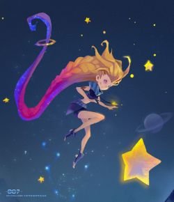 Zoe by kusanagi lin (2) HD Wallpaper Background Fan Art Artwork League of Legends lol