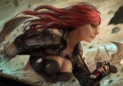 Katarina by Arcanedist HD Wallpaper Fan Art Artwork League of Legends lol