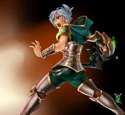 Riven by nagalbe HD Wallpaper Fan Art Artwork League of Legends lol
