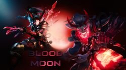 Blood Moon Thresh & Kalista by Zembii HD Wallpaper Fan Art Artwork League of Legends lol
