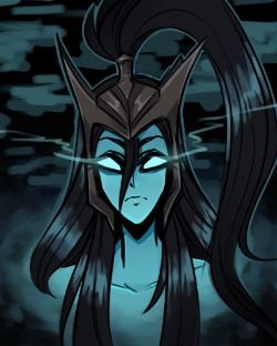 Kalista Portrait by Cuddle-beast HD Wallpaper Fan Art Artwork League of Legends lol