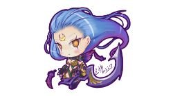 Chibi Dark Valkyrie Diana by みかみ HD Wallpaper Fan Art Artwork League of Legends lol