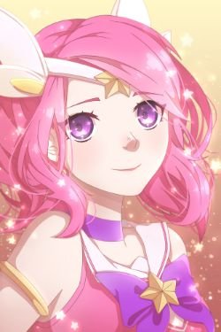 Star Guardian Lux by emorrie HD Wallpaper Background Fan Art Artwork League of Legends lol