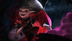 Vampire Zoe (Concept) by da_queen HD Wallpaper Background Fan Art Artwork League of Legends lol