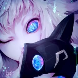 Kindred by 柿P (2) HD Wallpaper Fan Art Artwork League of Legends lol