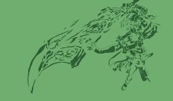 Riven Minimalistic by Light-linx HD Wallpaper Fan Art Artwork League of Legends lol