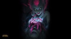 Evelynn Promo Teaser Rework Splash Art HD Wallpaper Background Official Art Artwork League of Legends lol