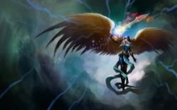 Judgement Kayle by wands96 HD Wallpaper Fan Art Artwork League of Legends lol