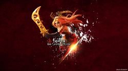 Slay Belle Katarina by Soinnes HD Wallpaper Fan Art Artwork League of Legends lol