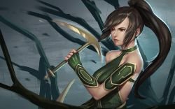 Akali by sinceillust League of Legends Artwork Wallpaper lol
