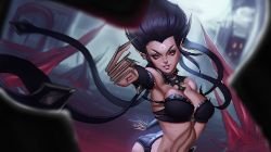 Evelynn by jadeystar HD Wallpaper Background Fan Art Artwork League of Legends lol