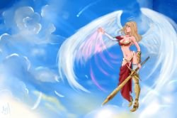 Kayle by YamadaNiiriia HD 4k Wallpaper Fan Art Artwork League of Legends lol