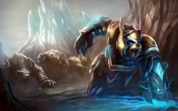 Thunder Lord Volibear Splash Art HD 4k 6k Wallpaper Background Official Art Artwork League of Legends lol