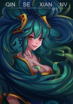 Sona by SFY-XD HD Wallpaper Background Fan Art Artwork League of Legends lol