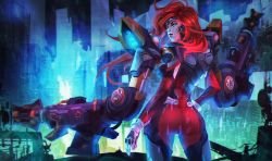 Gun Goddess Miss Fortune by MonoriRogue HD Wallpaper Background Fan Art Artwork League of Legends lol