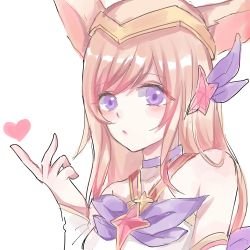 Star Guardian Ahri by Hum HD Wallpaper Background Fan Art Artwork League of Legends lol