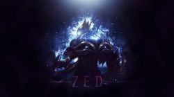Championship Zed by AetherialArts HD Wallpaper Background Fan Art Artwork League of Legends lol