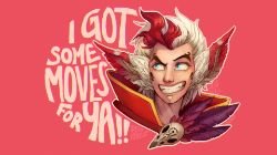 Rakan (Say Yeah, Oh Yeah) by GualitoSandra HD Wallpaper Fan Art Artwork League of Legends lol