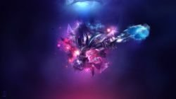 Galactic Azir by Aynoe HD Wallpaper Artwork Fan Art League of Legends lol