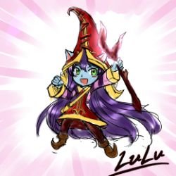 Lulu by NAM HD Wallpaper Fan Art Artwork League of Legends lol