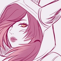Xayah Sketch by jellophish HD Wallpaper Fan Art Artwork League of Legends lol