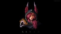 Xayah by F-amp HD Wallpaper Fan Art Artwork League of Legends lol