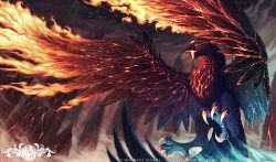 Anivia Volcanic Rebirth by o0dzaka0o HD Wallpaper Artwork Fan Art League of Legends lol