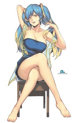 Sona by cal (2) HD Wallpaper Fan Art Artwork League of Legends lol (2)