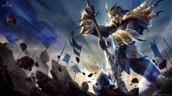 Classic Jarvan IV Splash Art Unreleased League of Legends Artwork Wallpaper lol