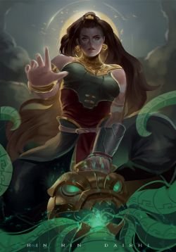 Illaoi by RinRinDaishi HD Wallpaper Fan Art Artwork League of Legends lol