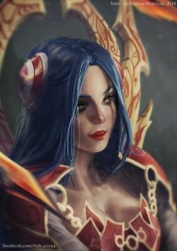 Irelia Redesign by FedePorpy HD Wallpaper Fan Art Artwork League of Legends lol