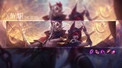 Xayah & Rakan by UKISShadyVaati HD Wallpaper Fan Art Artwork League of Legends lol