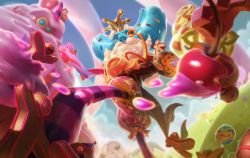 Candy King Ivern Splash Art League of Legends Artwork Wallpaper lol