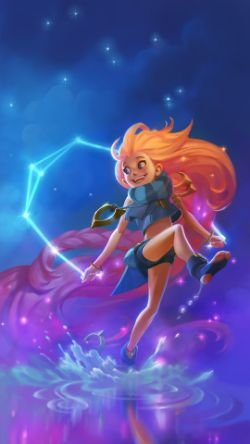 Zoe HD Wallpaper Background Official Art Artwork League of Legends lol (2)